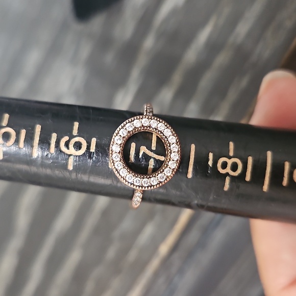 Pandora Rose Of Hearts Circle Ring 7 - Picture 3 of 5